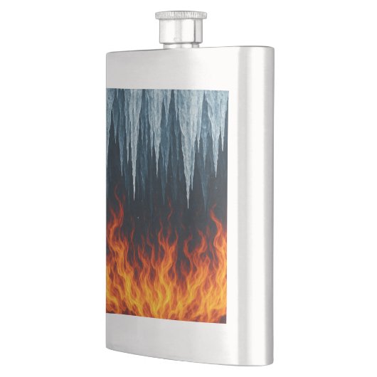 Klassieke Flash van vuur en ijs Flacon (Links)