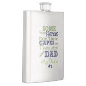 Klassieke Flask/Pap Typografie Flacon (Rechts)