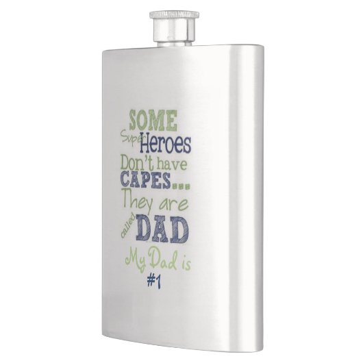 Klassieke Flask/Pap Typografie Flacon (Links)