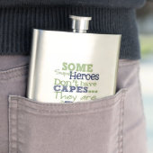 Klassieke Flask/Pap Typografie Flacon (Voorbeeld)