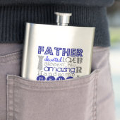 Klassieke Flask/Pap Typografie Flacon (Voorbeeld)