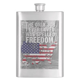 Klassieke Flask – Vrijheid Baantje Flacon