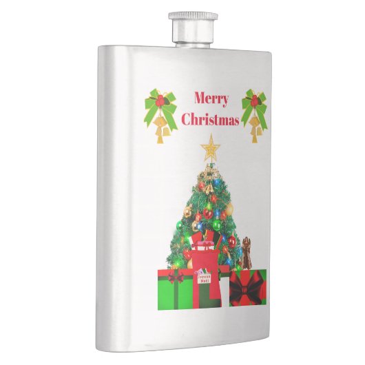 Klassieke fles op kerstavond flacon (Rechts)