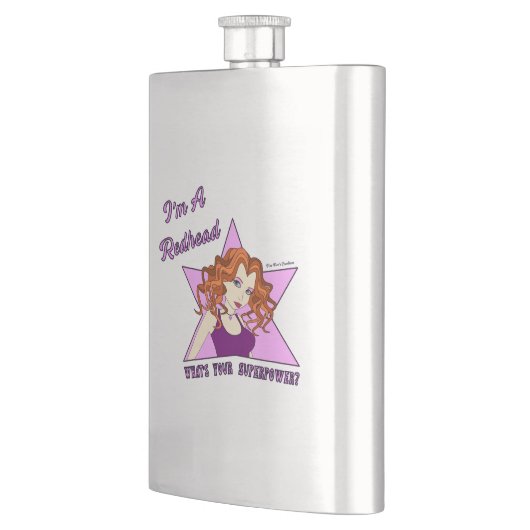 Klassieke fles - Redhead Superpower Flacon (Links)