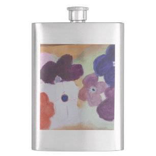 Klassieke fles van Anemone Spring Flowers Flacon