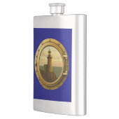 Klassieke fles van de oude stenen vuurtoren flacon (Links)