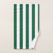  Klassieke flesjes Groen en Witte strepen Bad Handdoek (Handdoek)