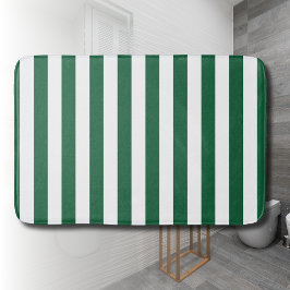  Klassieke flesjes Groen en Witte strepen Badmat