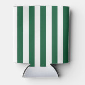  Klassieke flesjes Groen en Witte strepen Blikjeskoeler (Voorkant)