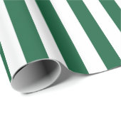 Klassieke flesjes Groen en Witte strepen Cadeaupapier (Rol Hoek)