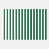  Klassieke flesjes Groen en Witte strepen Inpakpapier Vel (Voorkant)