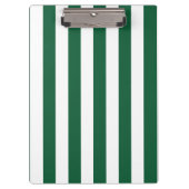  Klassieke flesjes Groen en Witte strepen Klembord (Voorkant)