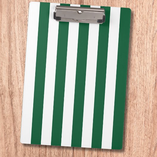  Klassieke flesjes Groen en Witte strepen Klembord