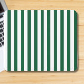  Klassieke flesjes Groen en Witte strepen Muismat