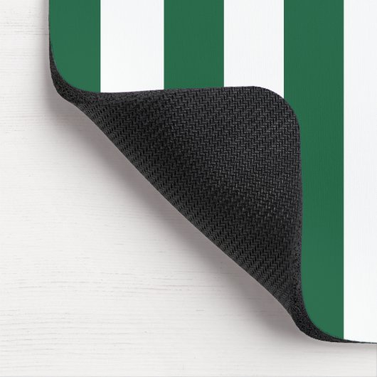  Klassieke flesjes Groen en Witte strepen Muismat (Hoek)