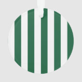  Klassieke flesjes Groen en Witte strepen Ornament (achterkant)