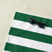  Klassieke flesjes Groen en Witte strepen Strandlaken (In situ)