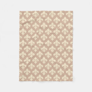 Klassieke Fleur de Lis Fleece Deken