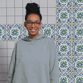 Klassieke Fleur-de-Lis Traditioneel Tegeltje