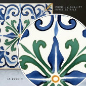 Klassieke Fleur-de-Lis Traditioneel Tegeltje