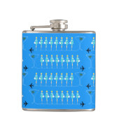 Klassieke Flight Attendant Fles Heupfles (Voorkant)