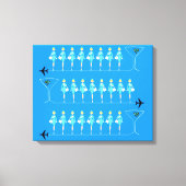 Klassieke Flight Attendant stretched canvas Print (Voorkant)