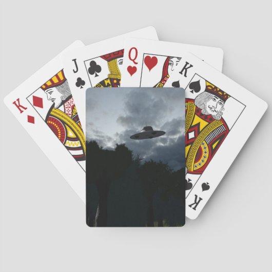 Klassieke flikkerlak pokerkaarten (Achterkant)