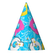 Klassieke Floaties Feesthoedjes (Achterkant)
