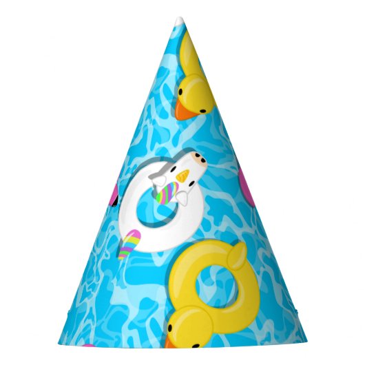 Klassieke Floaties Feesthoedjes (Voorkant)