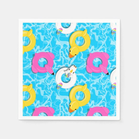 Klassieke Floaties Servet (Voorkant)