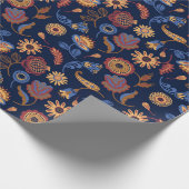 Klassieke Floral Cadeaupapier (Hoek)