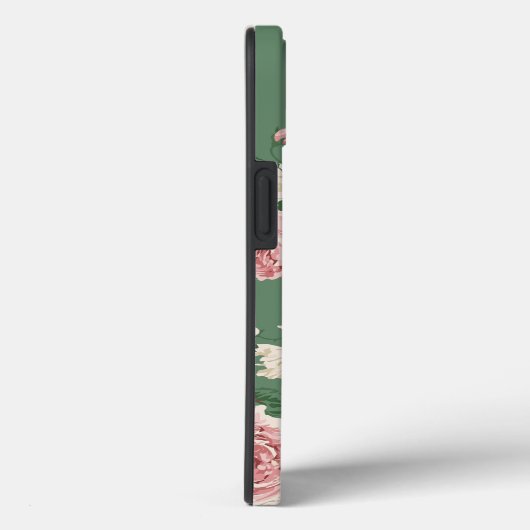 Klassieke Floral Case-Mate iPhone Case (Achterkant / Rechts)