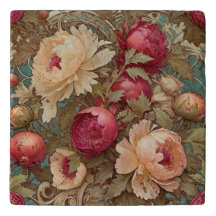 Klassieke Floral Fruit Decorative Trivet