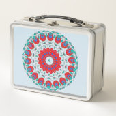 Klassieke  Floral kaleidoscoop patroon (Voorkant)