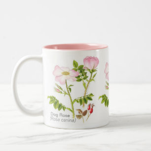 Klassieke Floral Mok - Roos van de hond