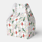 Klassieke Floral Pattern Bedankdoosjes (Voorkant Zijde)