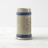 Klassieke Floral Pattern Bierpul (Center)