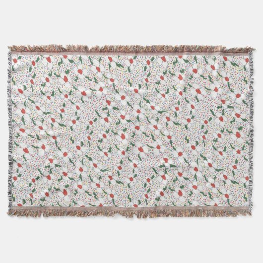 Klassieke Floral Pattern Deken (Voorkant)