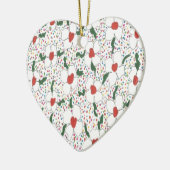 Klassieke Floral Pattern Keramisch Ornament (Links)