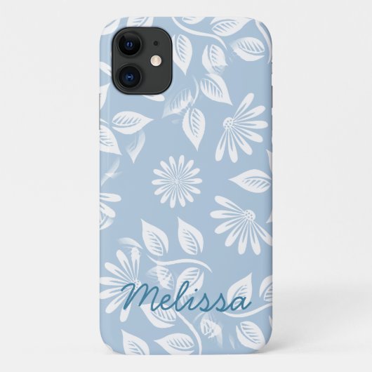 Klassieke Floral Pattern - Kies je kleur! - Case-Mate iPhone Case (Achterkant)