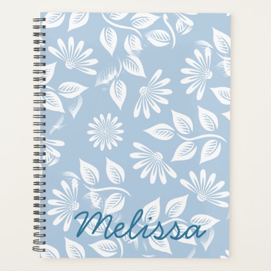 Klassieke Floral Pattern - Kies je kleur! - Planner (Voorkant)