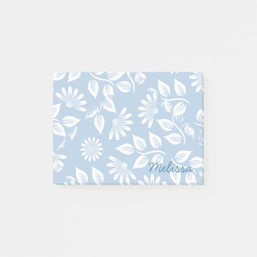 Klassieke Floral Pattern - Kies je kleur! - Post-it® Notes (Voorkant)