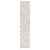 Klassieke Floral Pattern Korte Tafelloper (Voorkant)