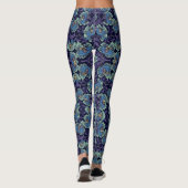 Klassieke Floral Pattern-Leggings Leggings (Achterkant)