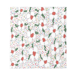 Klassieke Floral Pattern Notitieblok