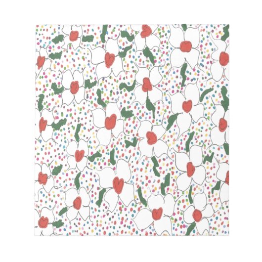 Klassieke Floral Pattern Notitieblok (Voorkant)