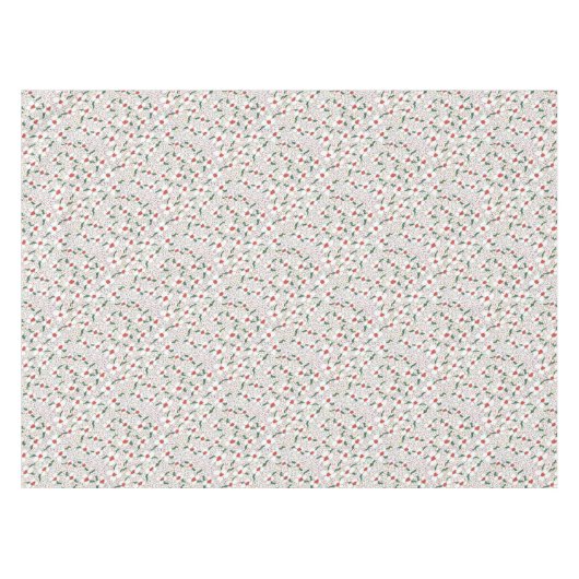 Klassieke Floral Pattern Tafelkleed (Voorkant (Horizontaal))