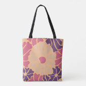 Klassieke Floral Tote Bag (Achterkant)