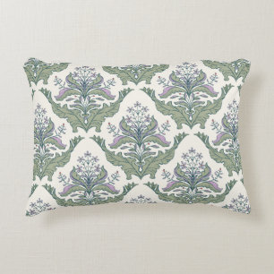 Klassieke florale vouw naadloos patroon accent kussen