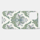 Klassieke florale vouw naadloos patroon Case-Mate iPhone case (Achterkant (horizontaal))